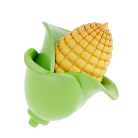 Corn  3D Icon