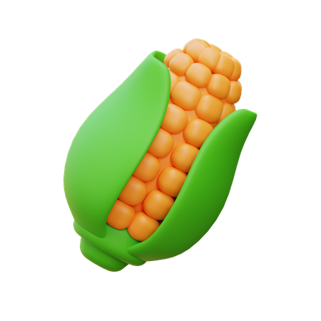 Corn  3D Icon