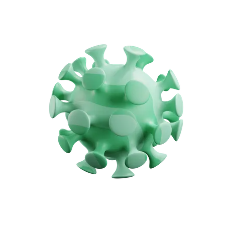 Coronavirus  3D Illustration