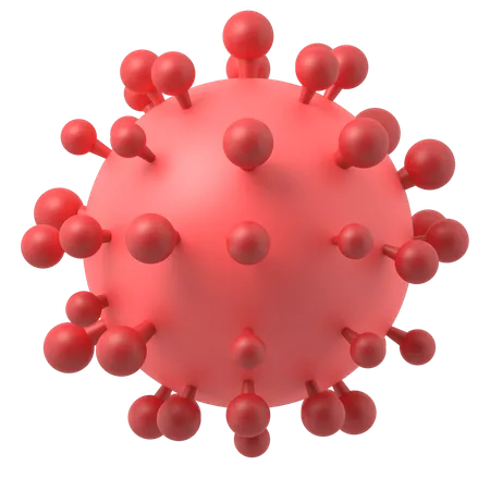 Coronavirus  3D Illustration