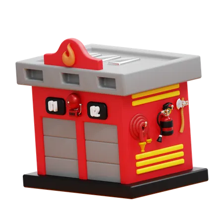 Corpo de Bombeiros  3D Icon