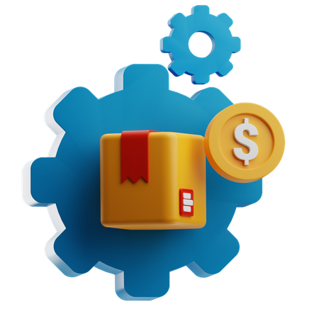 Cost Optimization  3D Icon