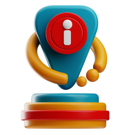 Costumer service information  3D Icon