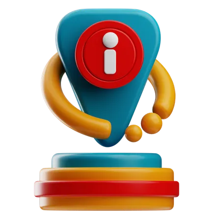 Costumer service information  3D Icon