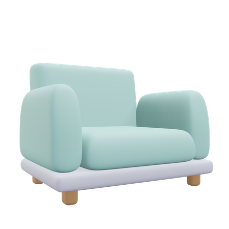 Couch  3D Icon