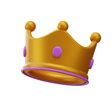 Couronne  3D Icon