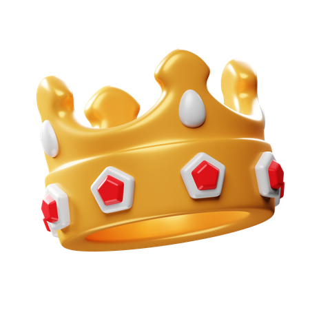 Couronne royale  3D Icon