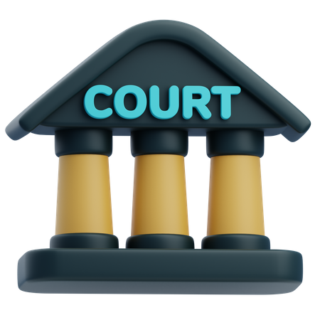 Courthouse  3D Icon