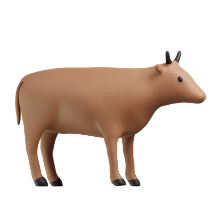 Cow  3D Icon