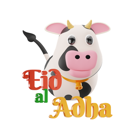 Cow  3D Icon