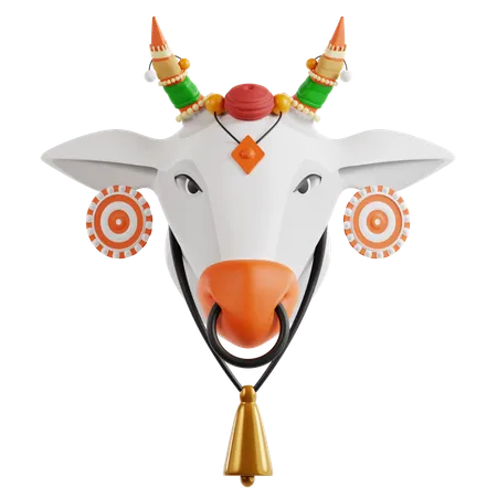 Cow  3D Icon