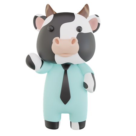 Cow  3D Icon