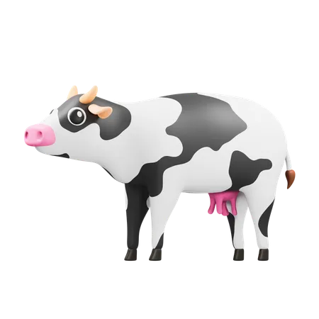 Cow  3D Icon