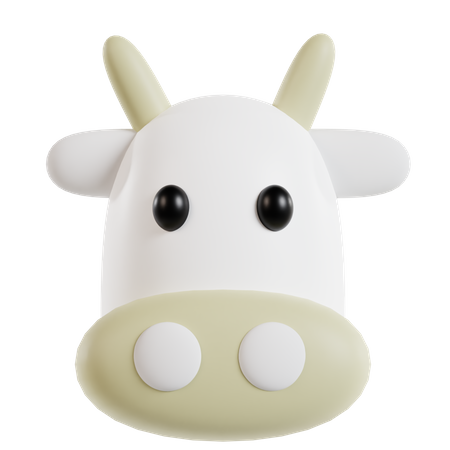 Cow  3D Icon