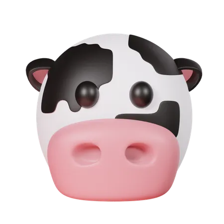 Cow  3D Icon