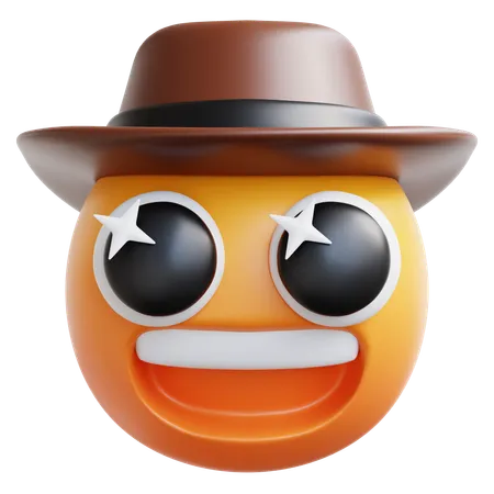 Cowboy  3D Icon