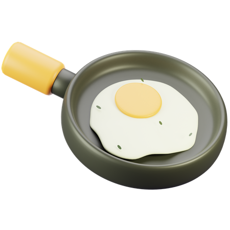 Cozinhar ovo  3D Icon