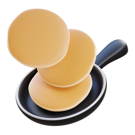 Cozinhar panqueca  3D Icon