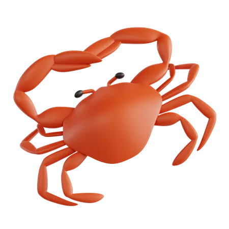 Crab  3D Icon