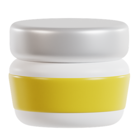 Cream Jar  3D Icon