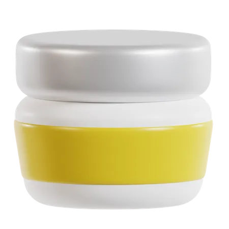 Cream Jar  3D Icon