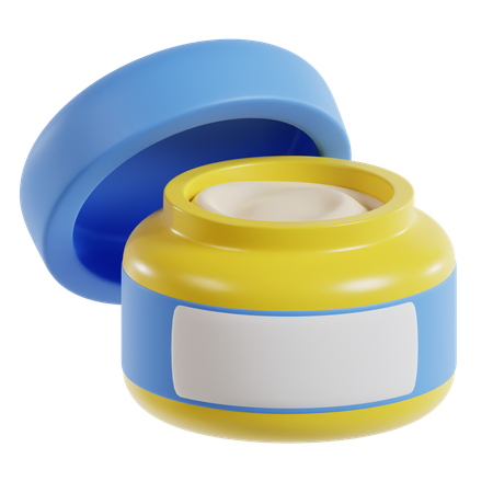 Cream Jar  3D Icon