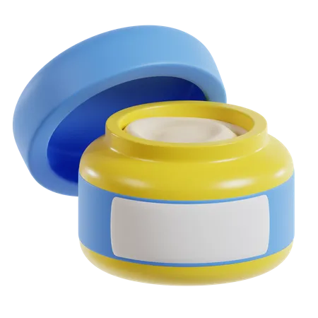 Cream Jar  3D Icon