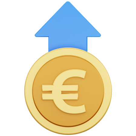 Dinero de crecimiento  3D Icon