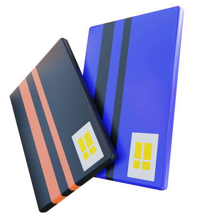 Credit Card  3D Icon