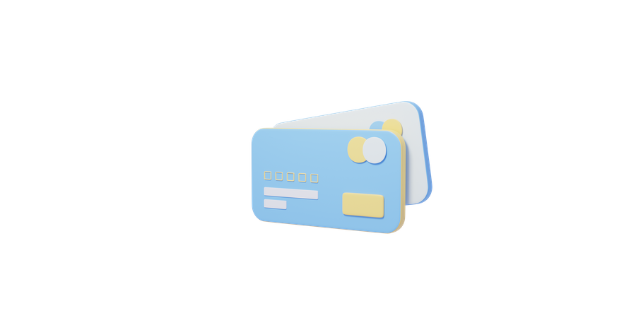 Credit Card  3D Icon