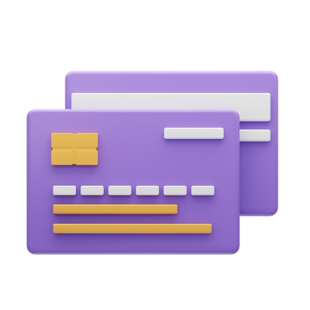 Credit card  3D Icon