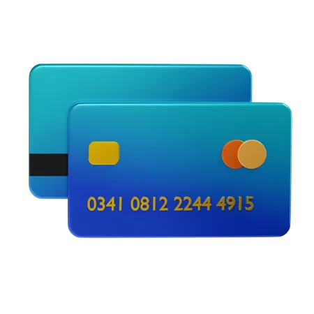 Credit Card  3D Illustration