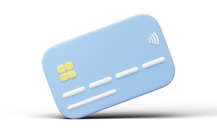 Credit Card  3D Icon