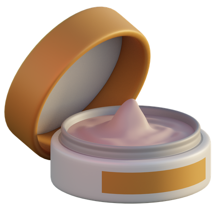 Creme facial  3D Icon