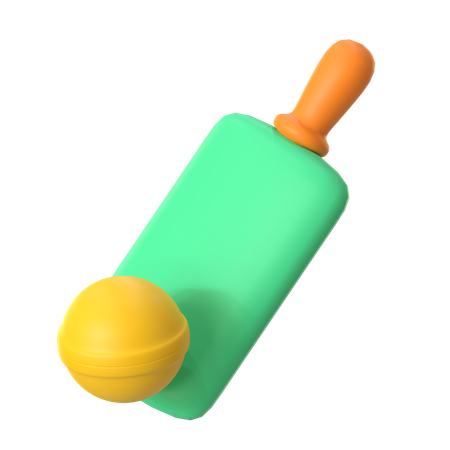 Cricket  3D Icon