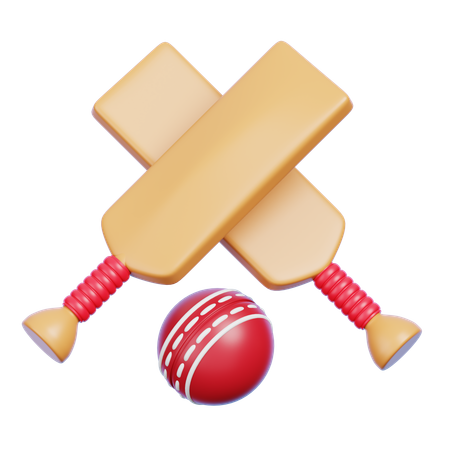 Cricket  3D Icon