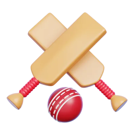 Cricket  3D Icon