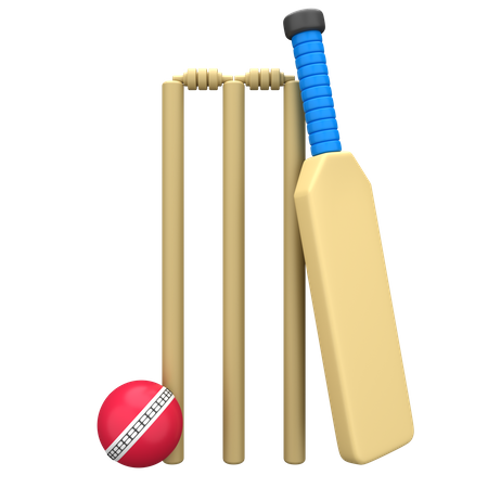 Cricket  3D Illustration