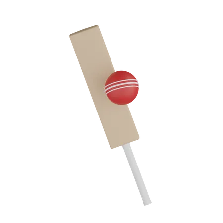 Cricket Bat  3D Icon