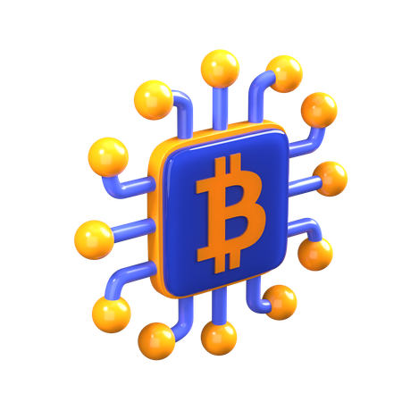 Criptomoneda  3D Icon