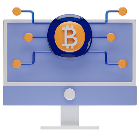 Criptomoneda  3D Icon