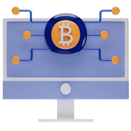 Criptomoneda  3D Icon