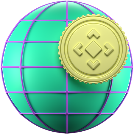 Criptomoneda  3D Icon