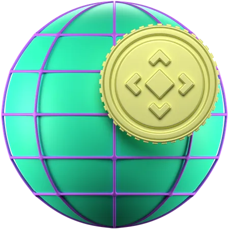 Criptomoneda  3D Icon