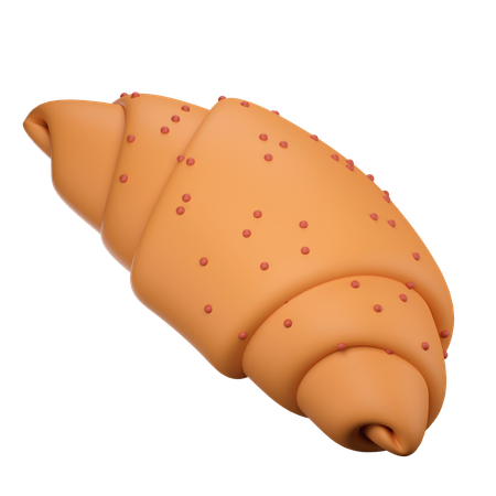 Croissant  3D Icon