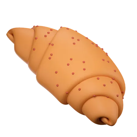 Croissant  3D Icon