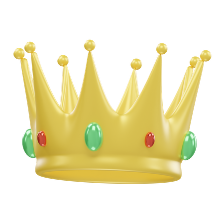 Crown  3D Icon