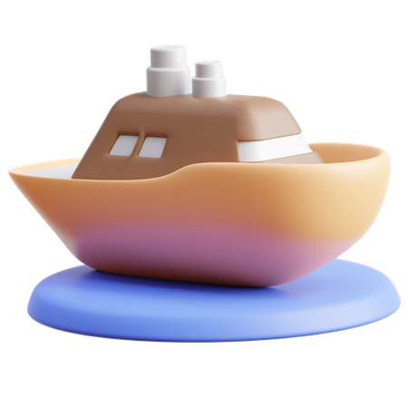 Crucero  3D Icon