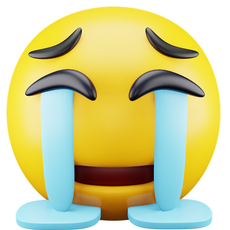 Cry Emoji  3D Icon