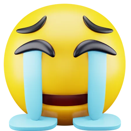 Cry Emoji  3D Icon